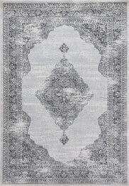 Dynamic Rugs ANCIENT GARDEN 57557-9696 Soft Grey and Cream